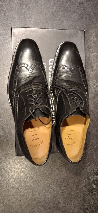Buty męskie czarne r.43 gordon&bros