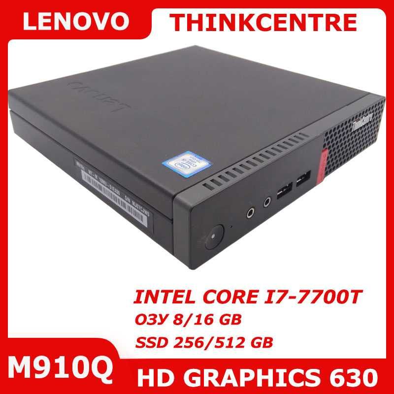 Lenovo ThinkCentre M910Q i7-7700T 8/256GB DP DP-HDMI VGA COM (4326_1)