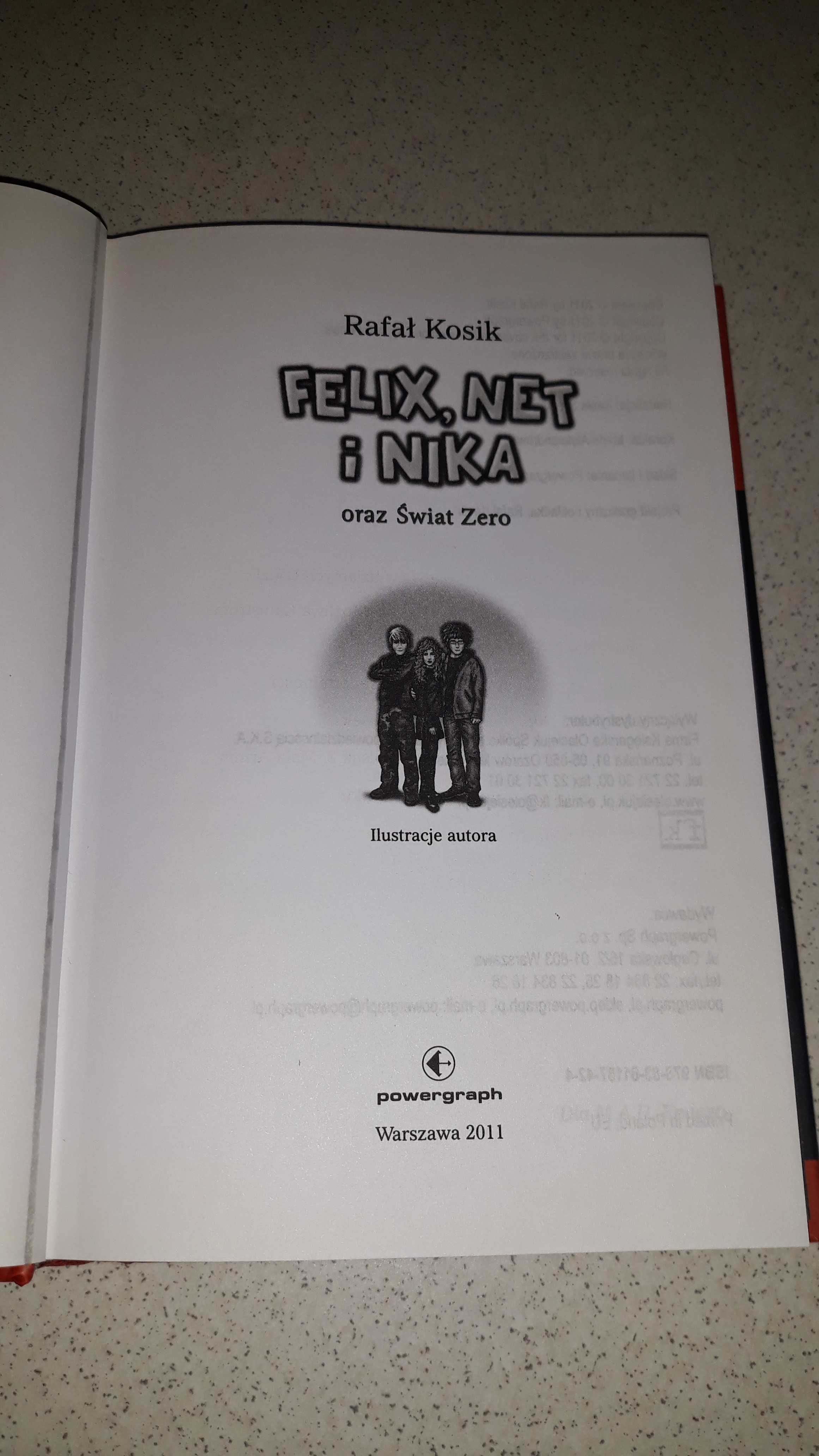 Felix Net i Nika oraz Świat Zero stan bardzo dobry