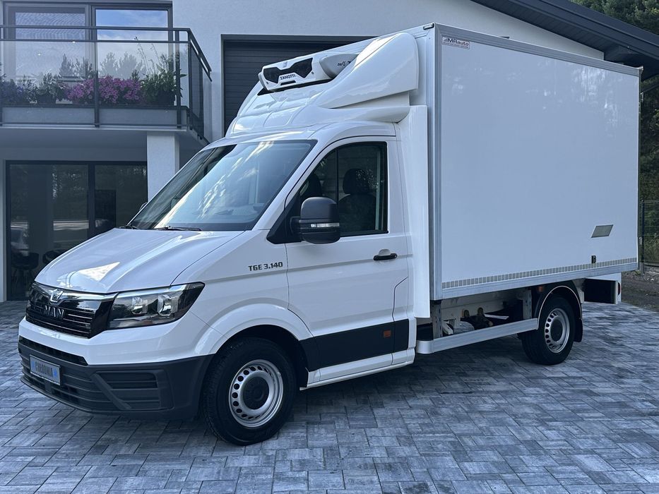 Volkswagen Crafter 3.140 Chłodnia / Izoterma - Agregat Zanotti Z350S / W oryginale / Salon PL / Regularnie serwisowany / FV23%  Gotowy do pracy / Opony 90% bieżnika / Bogate wyposażenie