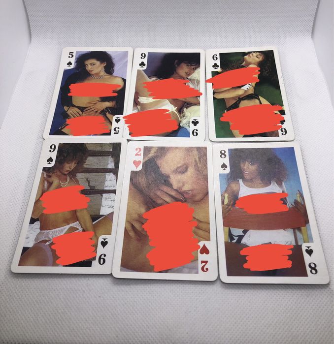 Карты эротические. Карты ню 54 штуки.