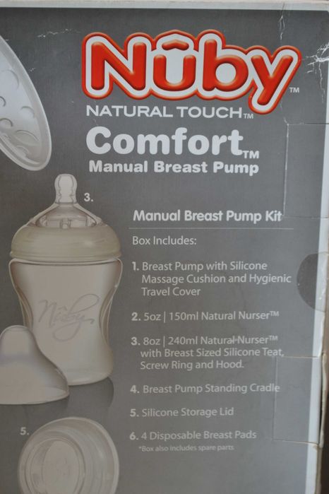 Manualny odciągacz do pokarmu Nuby