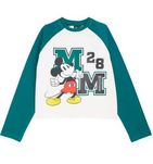 NOWA za 1/4 ceny Koszulka z długim rękawem Mickey Mouse 134/140