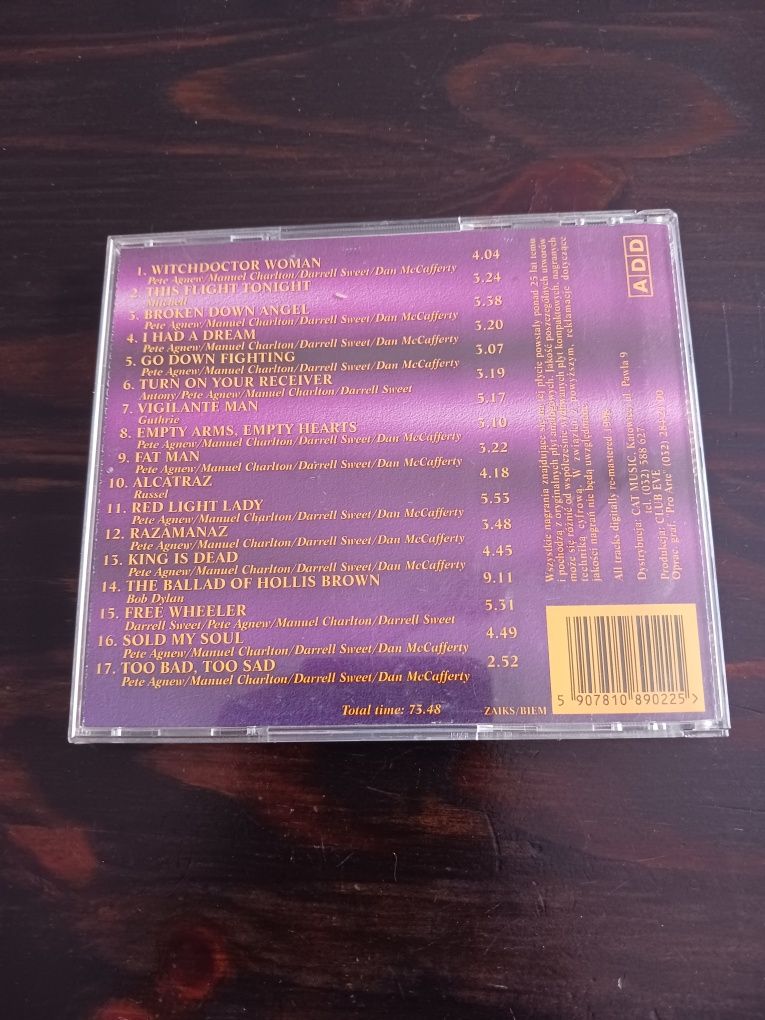 Płyta CD Nazareth.