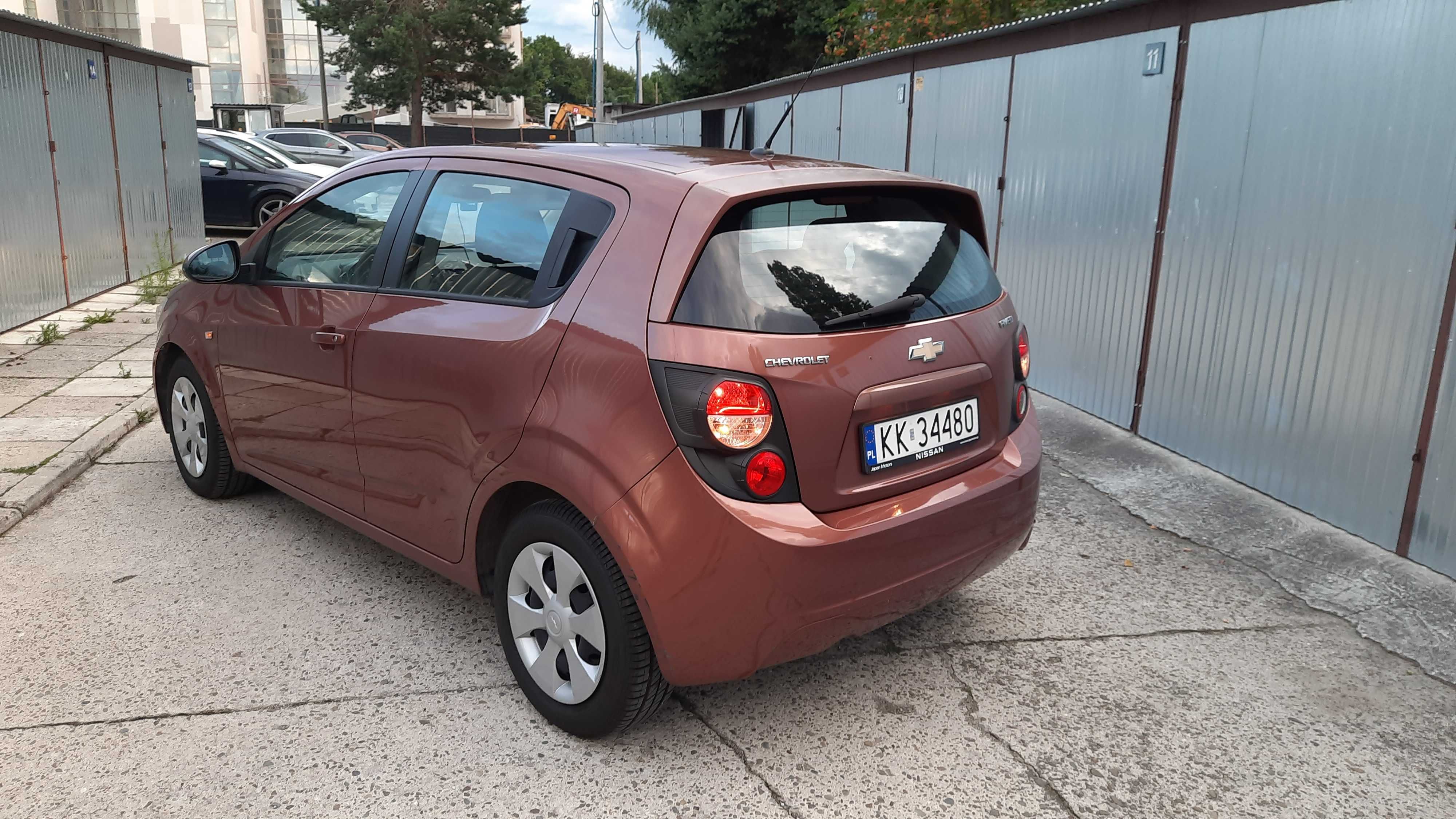 Chevrolet Aveo t300 1.2 86 KM niski Przebieg