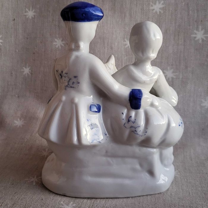 Подарок для влюбленных. Статуэтка Дама с Кавалером, Германия, фарфор