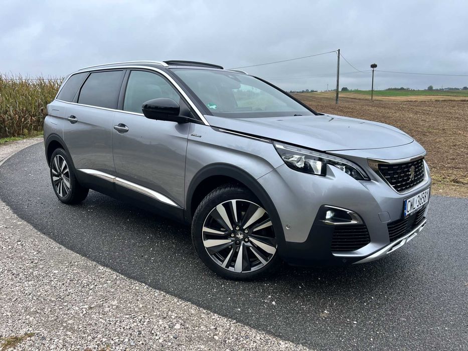 Peugeot 5008*FULL OPCJA*GT-LINE*Skóry*Navi*Kamera360*Panora.Zarejestro