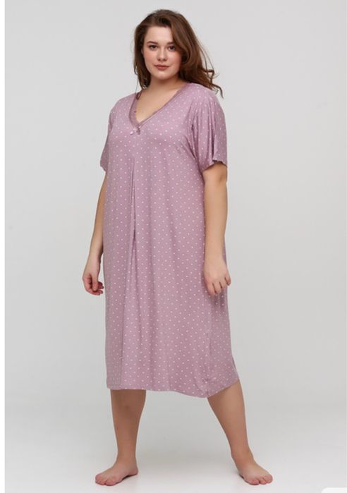 Нічна сорочка Cotpark 3XL лавандова