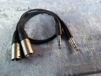 Przewody XLR (męskie) Neutrik -TRS (Jack)