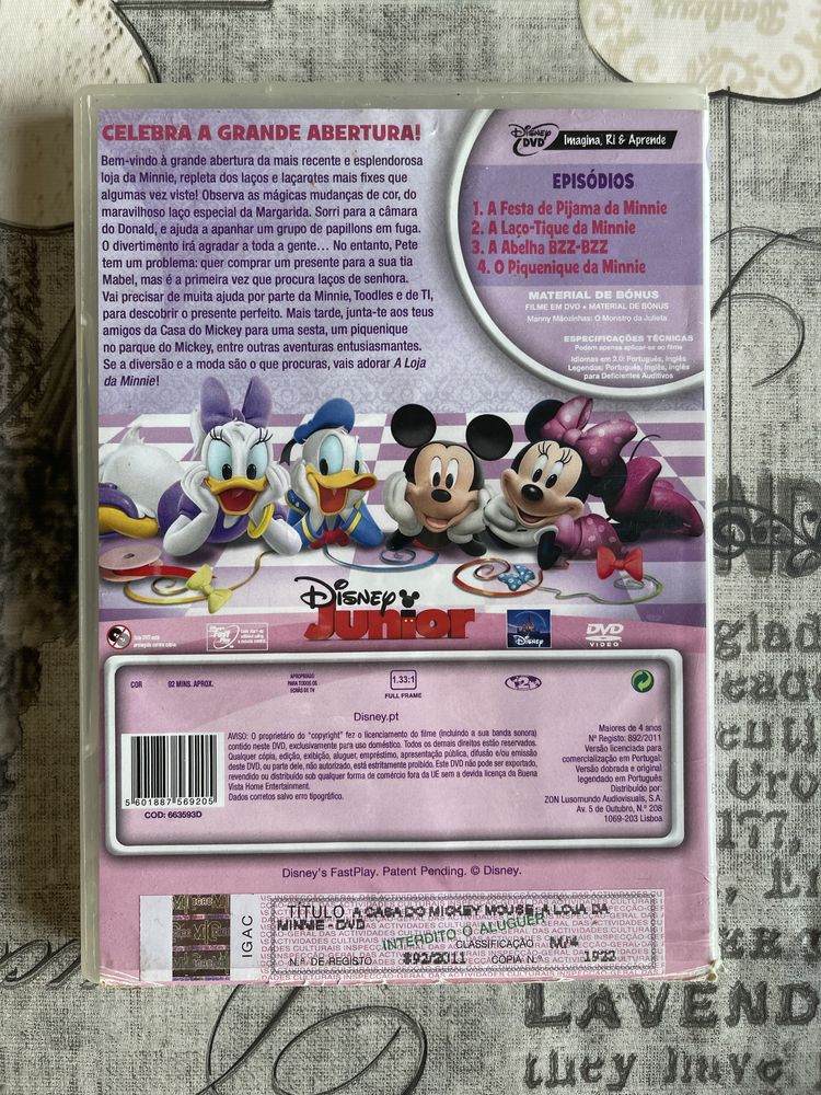 Filmes/ DVDs A casa do Mickey Mouse