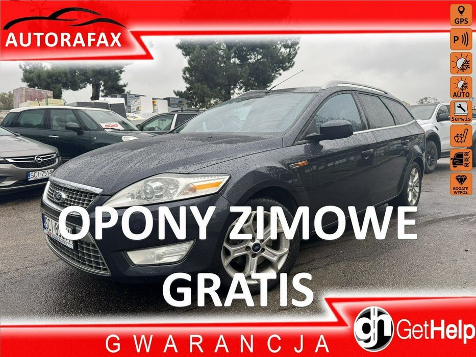 Ford Mondeo Klimatronic, Podgrz. fotele, Hak, Półskóra, 2 kpl. kół