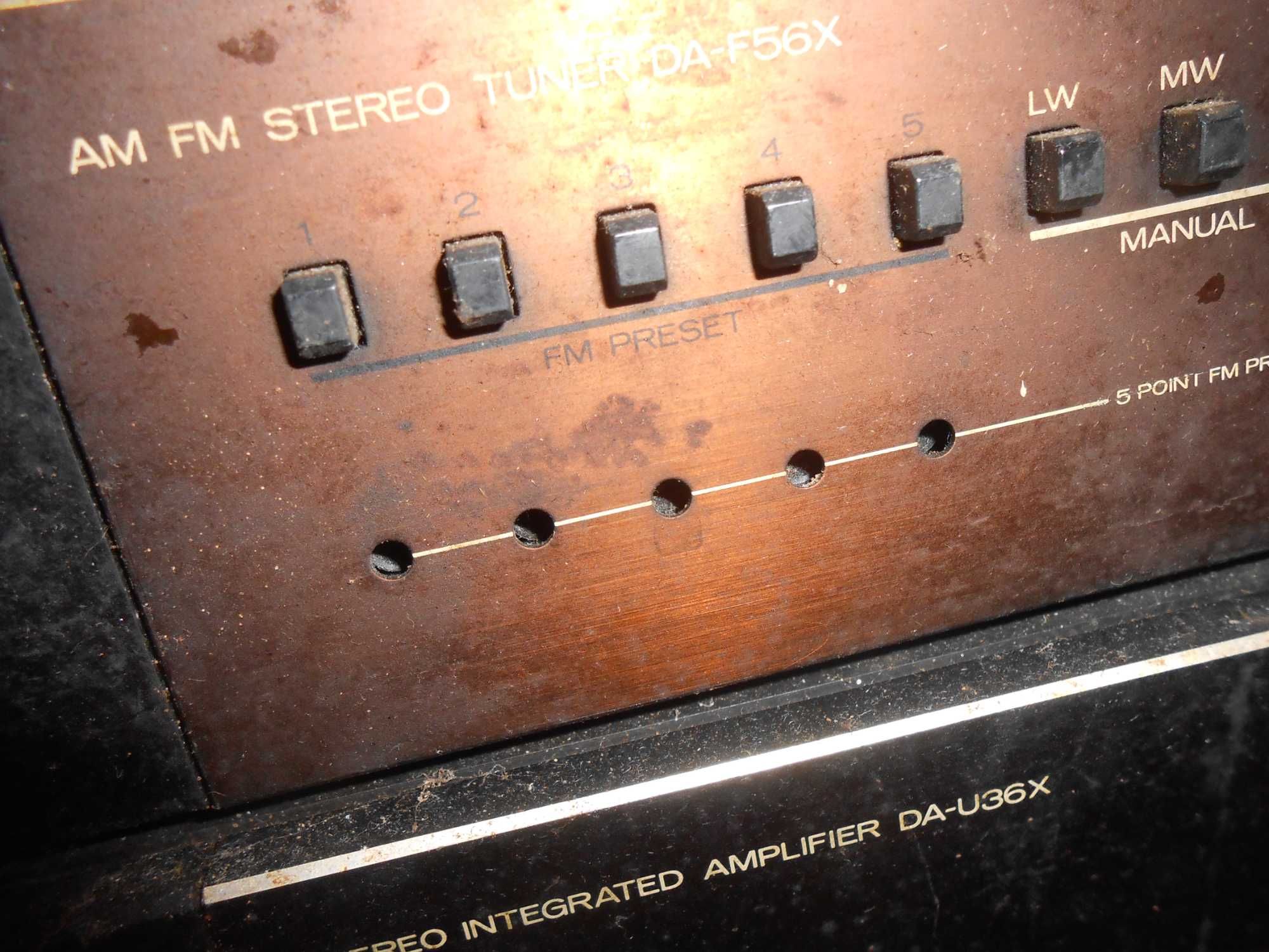 Mitsubishi wzmacniacz + tuner