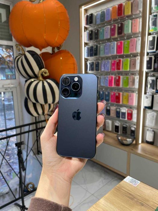 Used iPhone 15 Pro | Blue Titanium | 128Gb | 87% | Гарантія