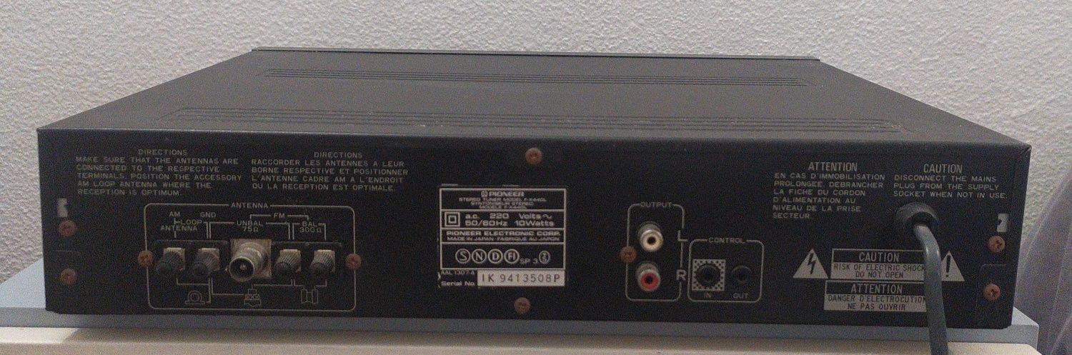 Rádio de aparelhagem Pioneer