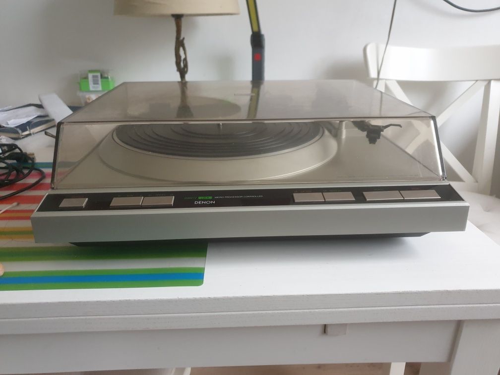 Gramofon Denon  DP-35F , catridge Yamaha  MC-9