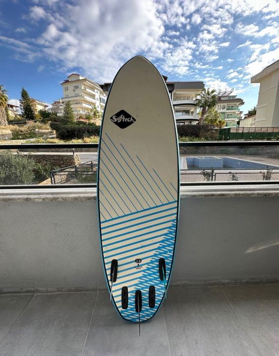 Prancha de surf soft top 5’8 – ótima para iniciantes!