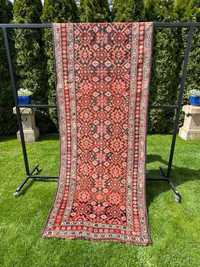 Vintage chodnik perski ręcznie tkany Iran Farahan 333x112 gal.12 tys