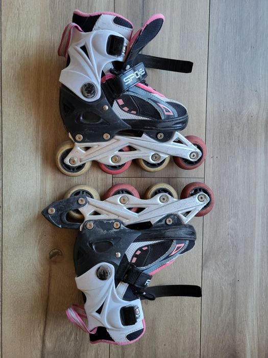 Łyżworolki używane - rozmiar 33 - 36