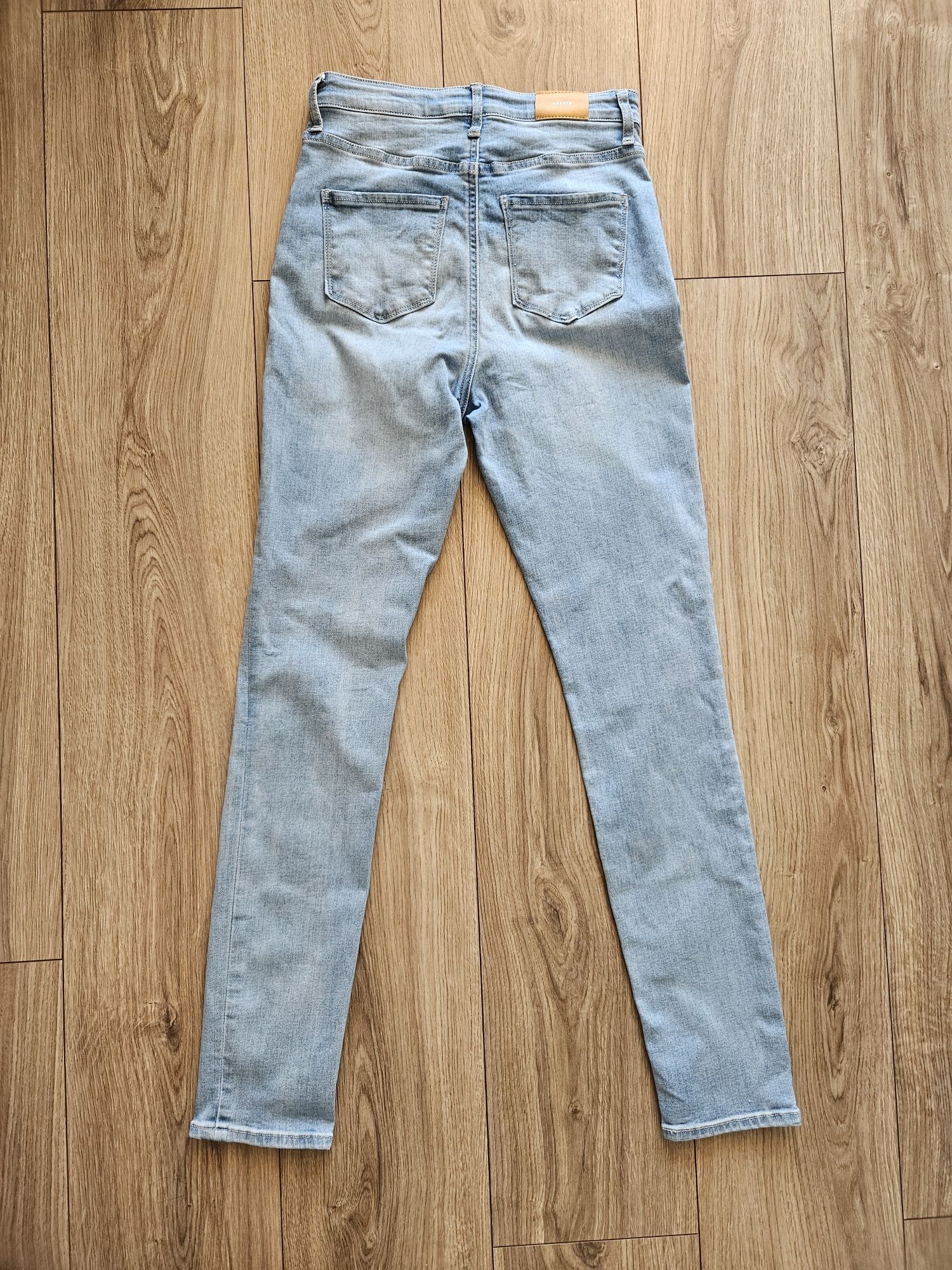 Spodnie jeans skinny r. 164