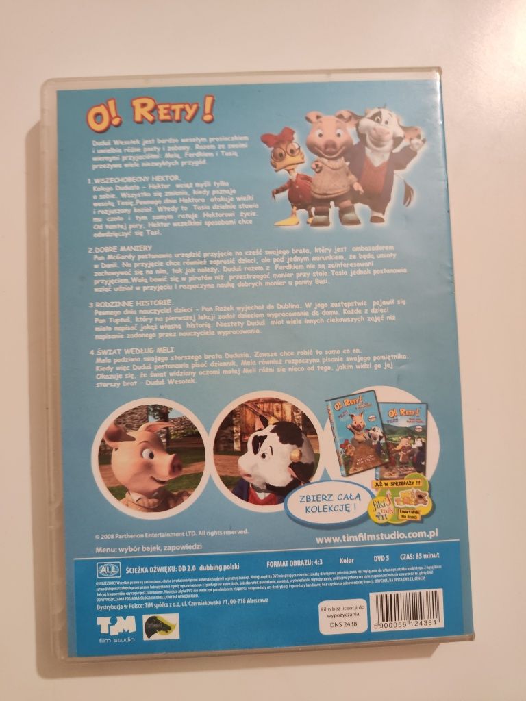 O! Rety! Nowe psoty Dudusia Wesołka Dobre maniery - płyta DVD