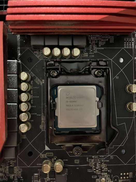 Zestaw płyta główna + Procesor + chłodzenie + 16 GB ram+ backplate