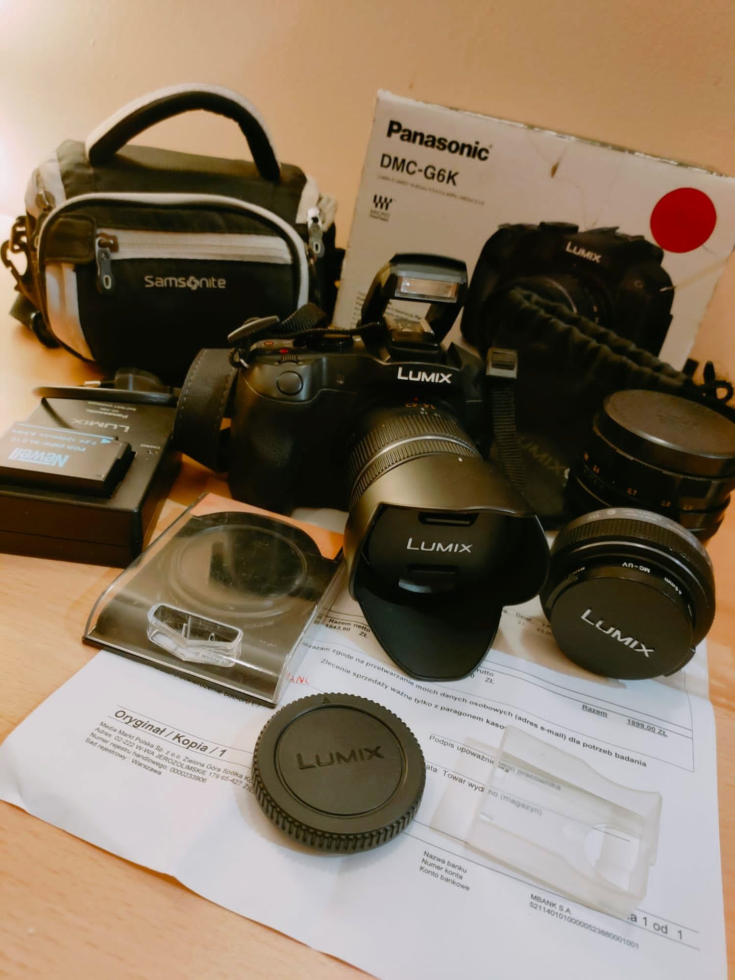Panasonic g6 zestaw do filmowania OKAZJA!