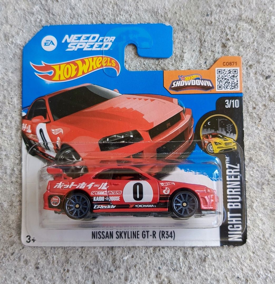 Hot Wheels Nissan Skyline GT-R (R34)