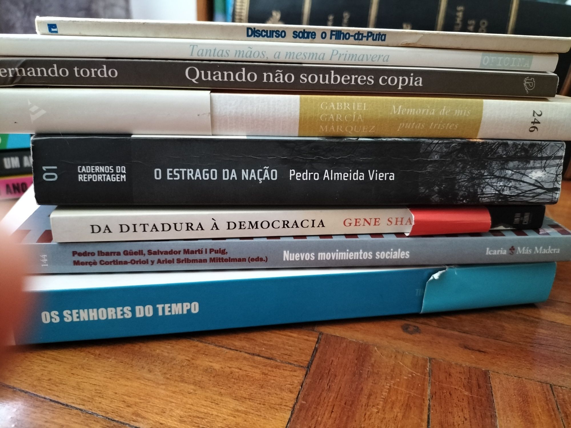 Livros tecnico biologia, arte e geografia, livros de leitura, politica