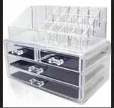 Органайзер Прозорий для косметики Cosmetic Storage Box 4 ящики