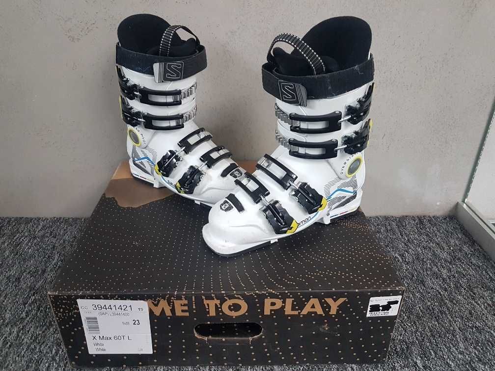 Buty narciarskie dla dzieci Salomon S Max 60T L 230/235 23,0 23,5 CM