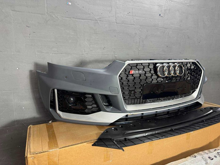 Бампер Rs audi A5 B9 16-20 год решетка бампер всборе ауди а5 S line рс