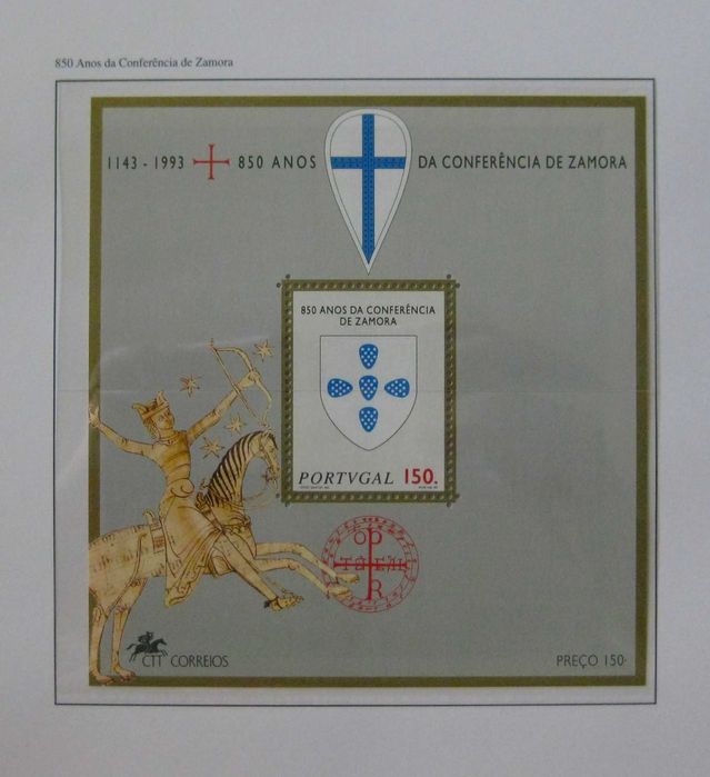 Bloco nº 145 – 850 anos da Conferência de Zamora 1993