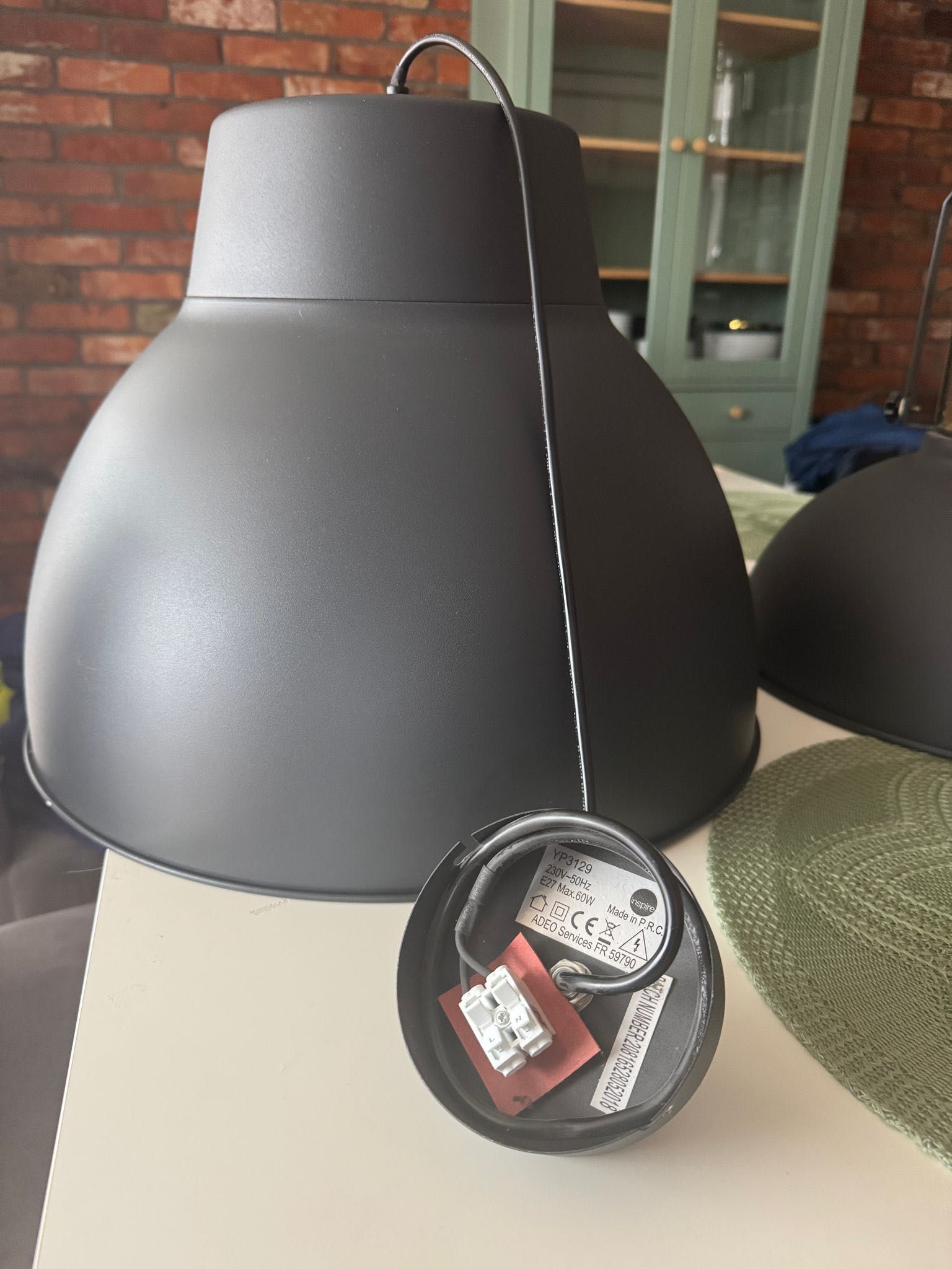 Lampa wisząca (kuchnia, salon)