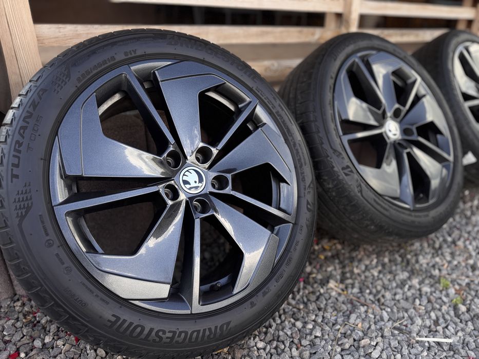 Felgi Koła 18 5x112 ORYGINAŁ SKODA VRS Opony