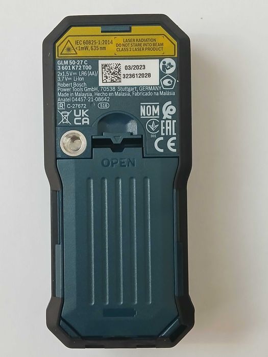 Dalmierz laserowy Bosch GLM 50-27 C Nowy*oryginał bez pudełka