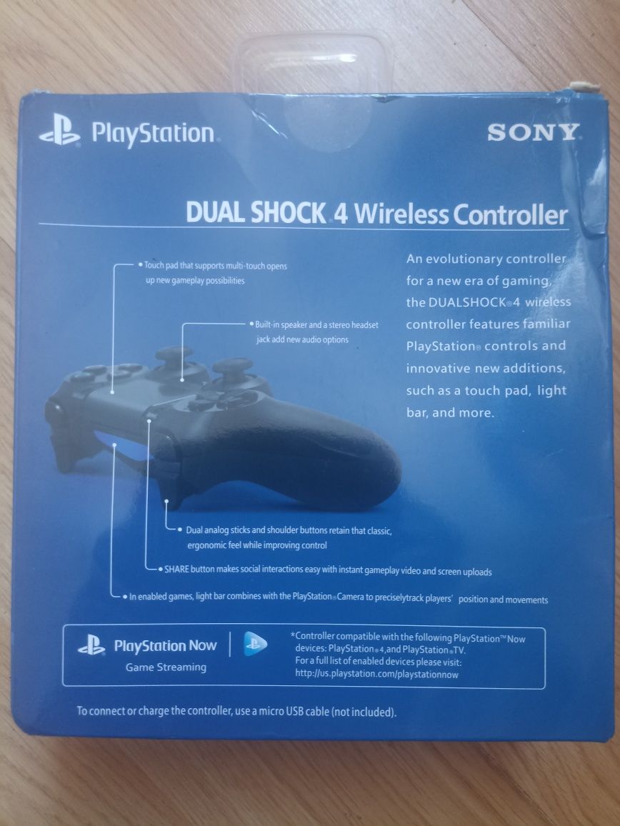 Джойстик Bluetooth беспроводной DualShock 4 для PS4 Черный Оригинал!