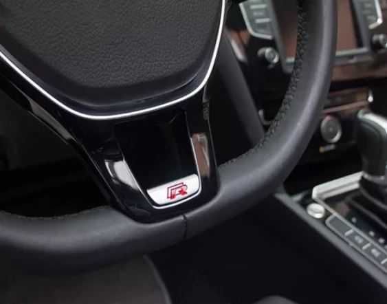 Crachá emblema Volante R Rline GTS VW Jetta Golf Passat