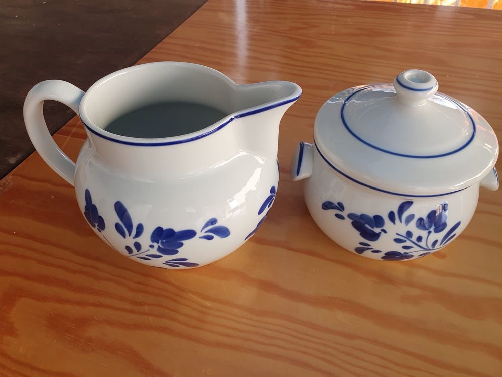 Louça de Viana pintada á mao