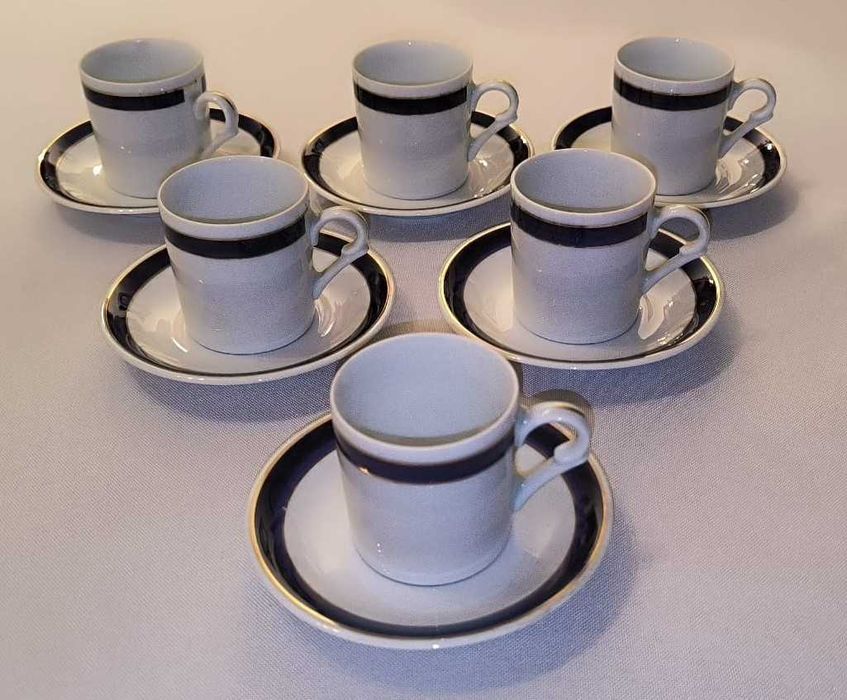 Zestaw 6 filiżanek do espresso  Karolina