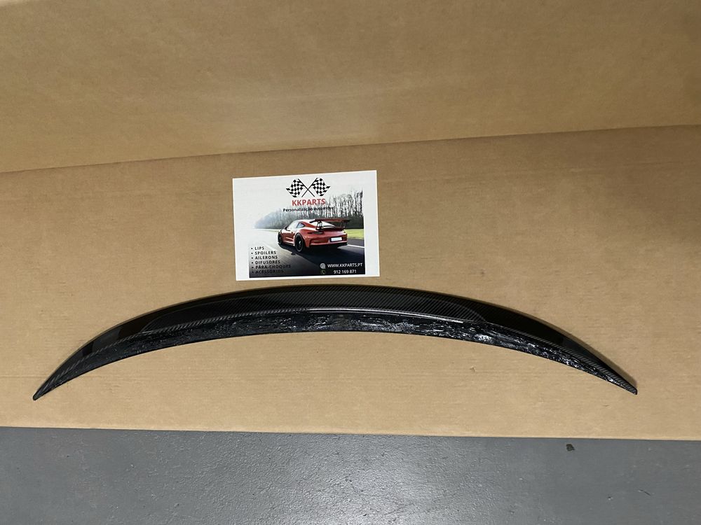 LIP SPOILER AILERON CARBONO REAL BMW SÉRIE 1 E82 E88 M PERFORMANCE NOV