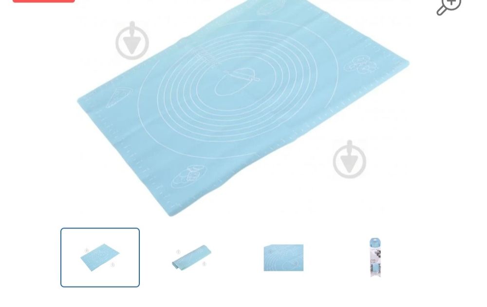 Селиконовый коврик для теста и выпечки.