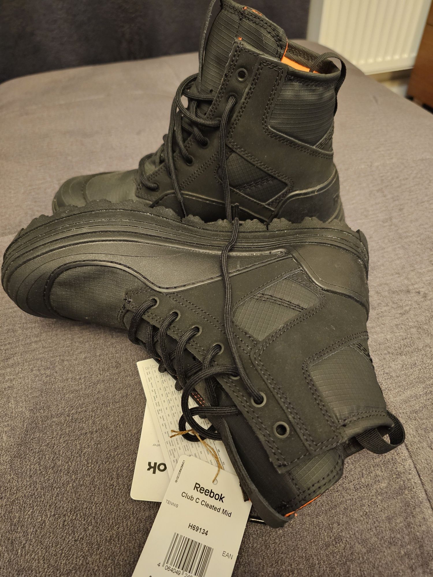 Reebok Classic sneakersy Club C Cleated Mid 35,5, dł.wkładki 22,5cm