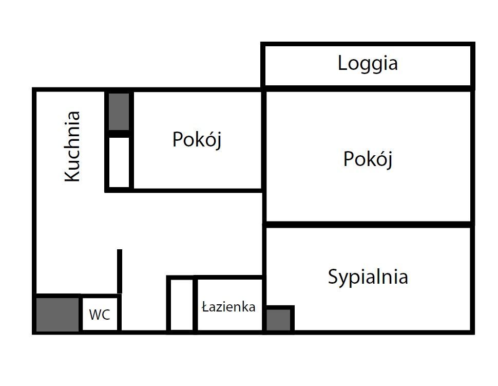 Mieszkanie 3/4 pokoje, zieleń, Śródmieście/Mokotów, cegła