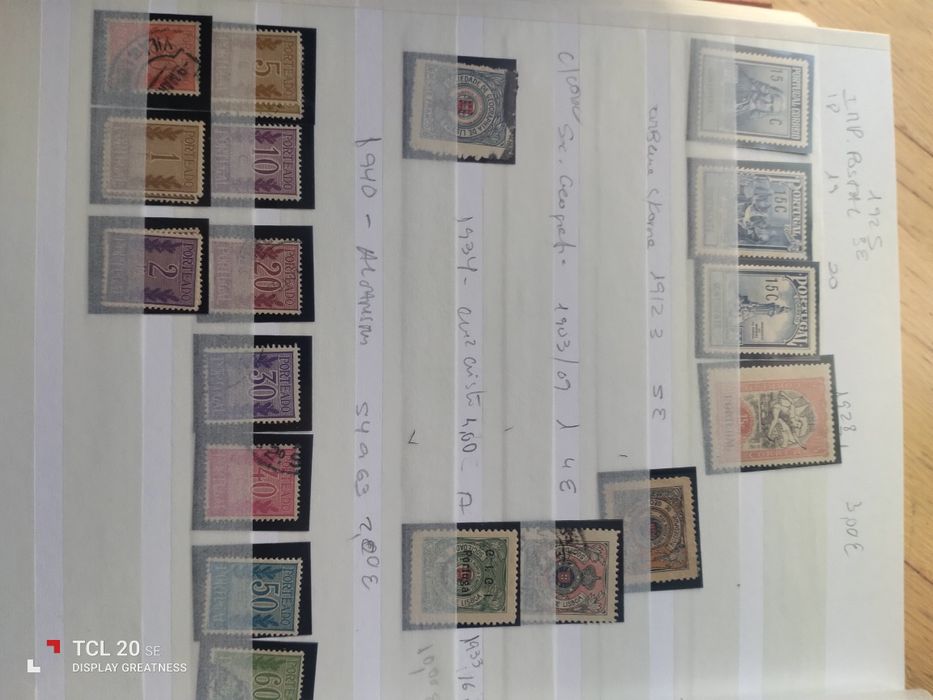 Filatelia -selos de Portugal