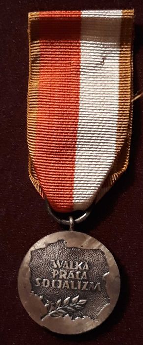 Medal ,,Walka, Praca, Socjalizm"- PRL