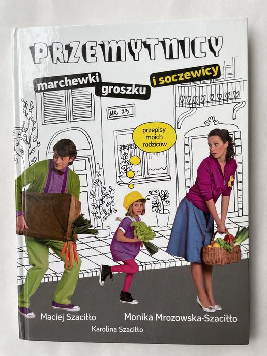 Szaciłło Przemytnicy marchewki groszku i soczewicy Książka kucharska