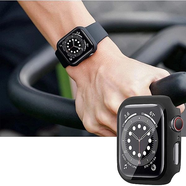 Tech-Protect Defense360 Apple Watch 4/5/6/Se (44Mm) Black