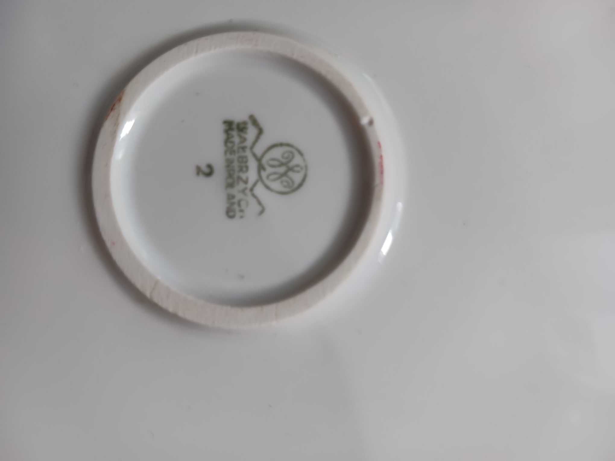 Duży zestaw serwis obiadowy porcelana Wałbrzych Ćmielów