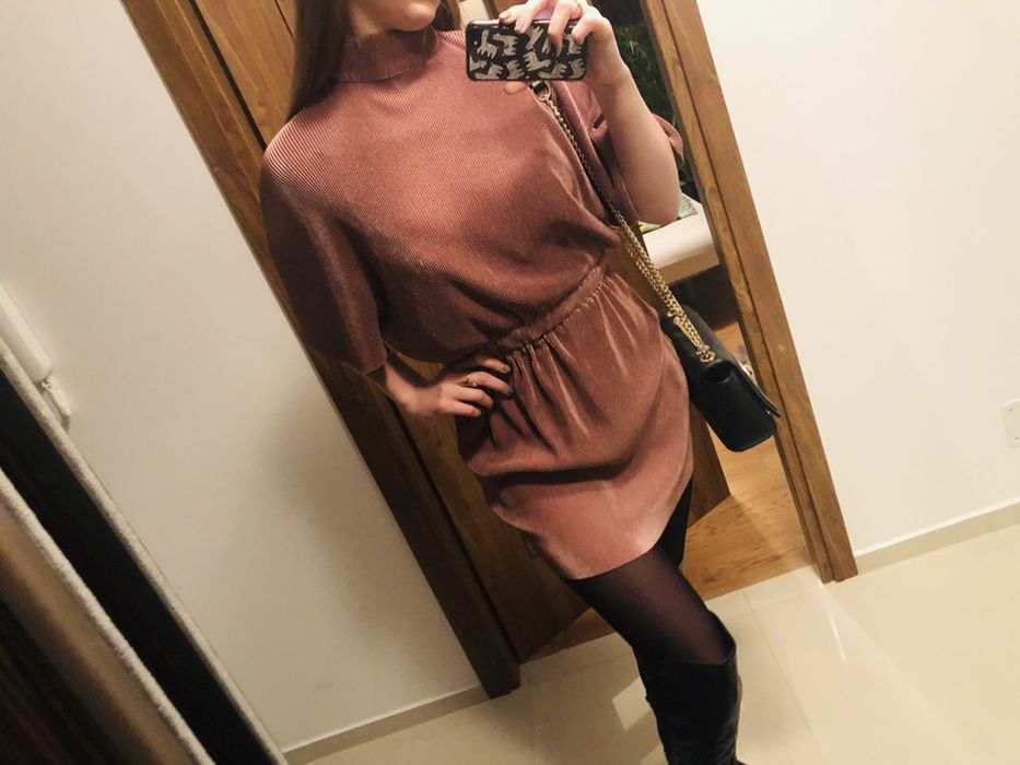 boho koszulowa koronka tiul haft Asos maxi długa kwiaty hisZpanka