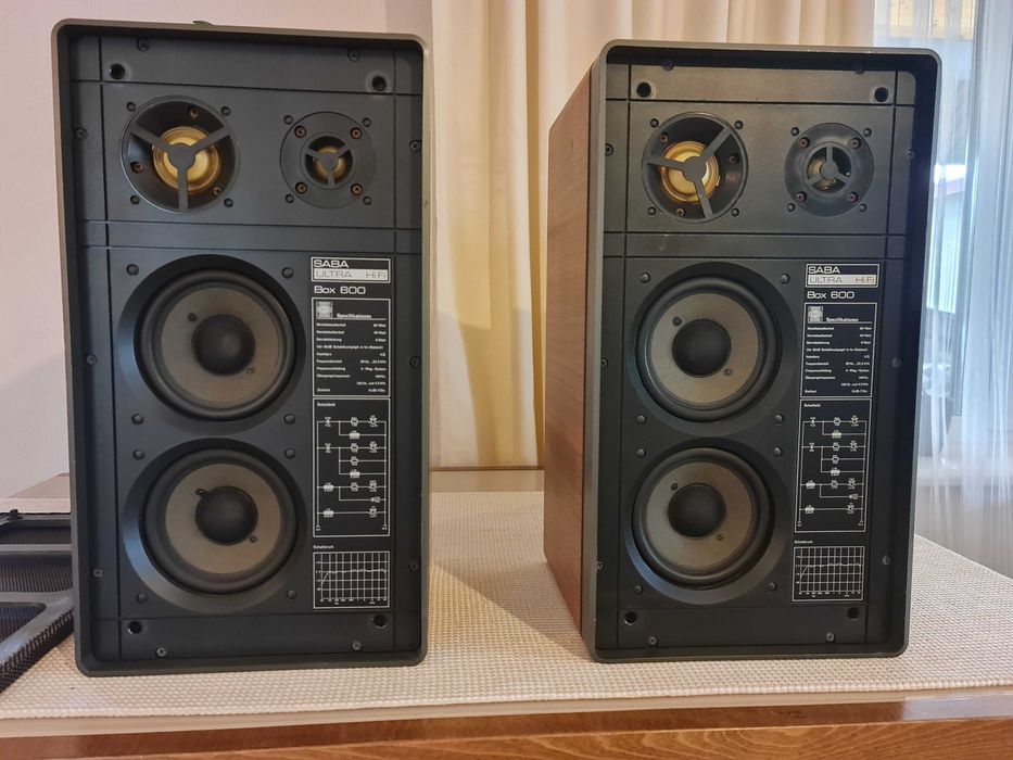 Акустика Saba Ultra Hi-Fi Вох 600 1977роки!